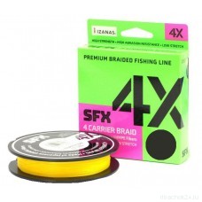 Леска плетеная SFX 4X желтая 135 м 0.128 мм 5.5 кг PE 0.6